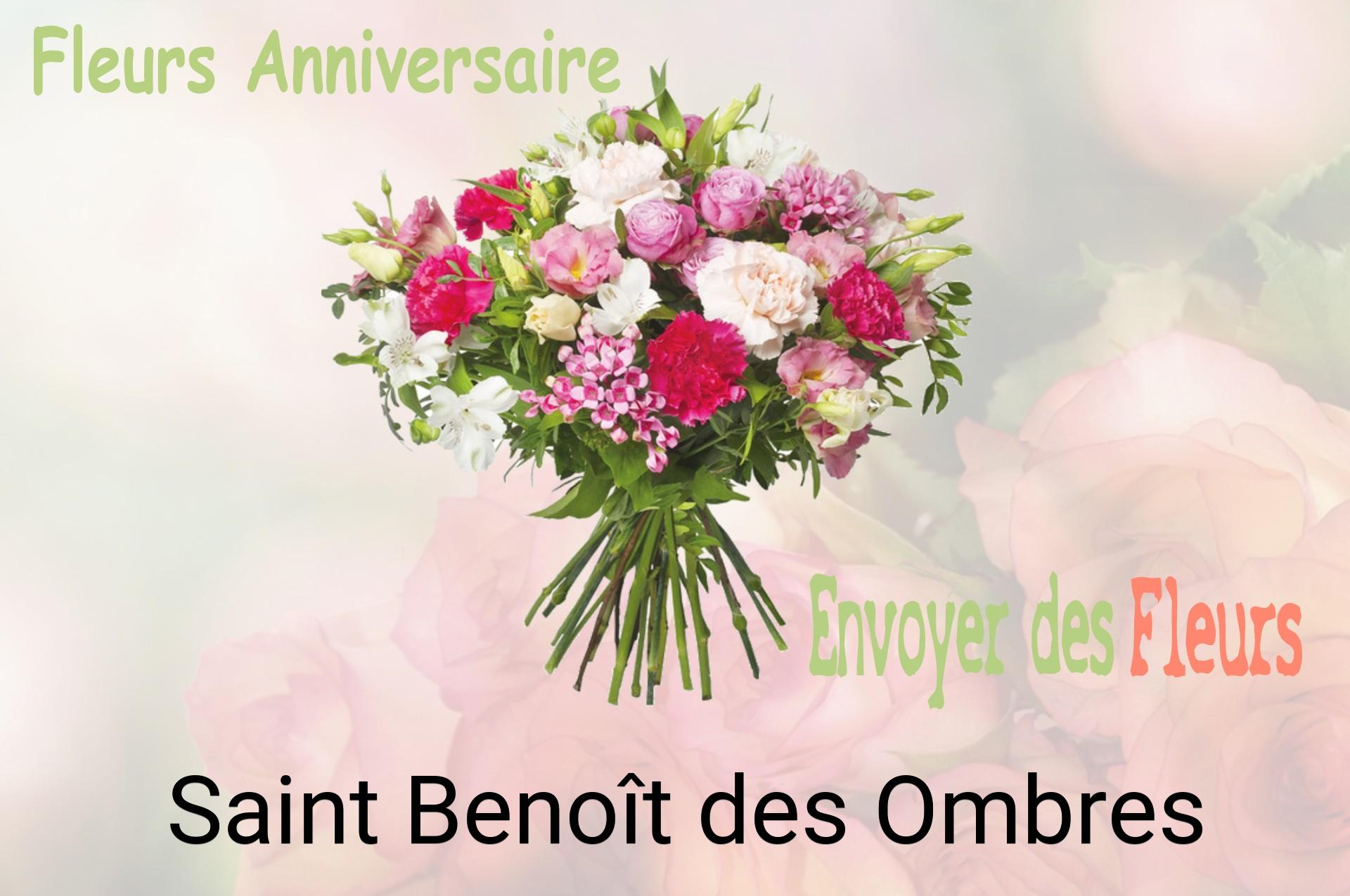 Bouquet de fleurs d’anniversaire livré à Saint-Benoît-des-Ombres