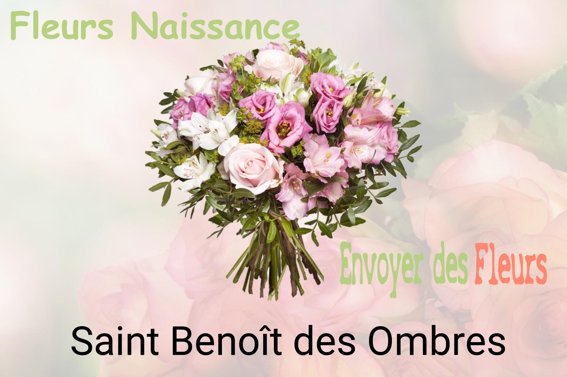 Bouquet de fleurs de naissance livré à Saint-Benoît-des-Ombres