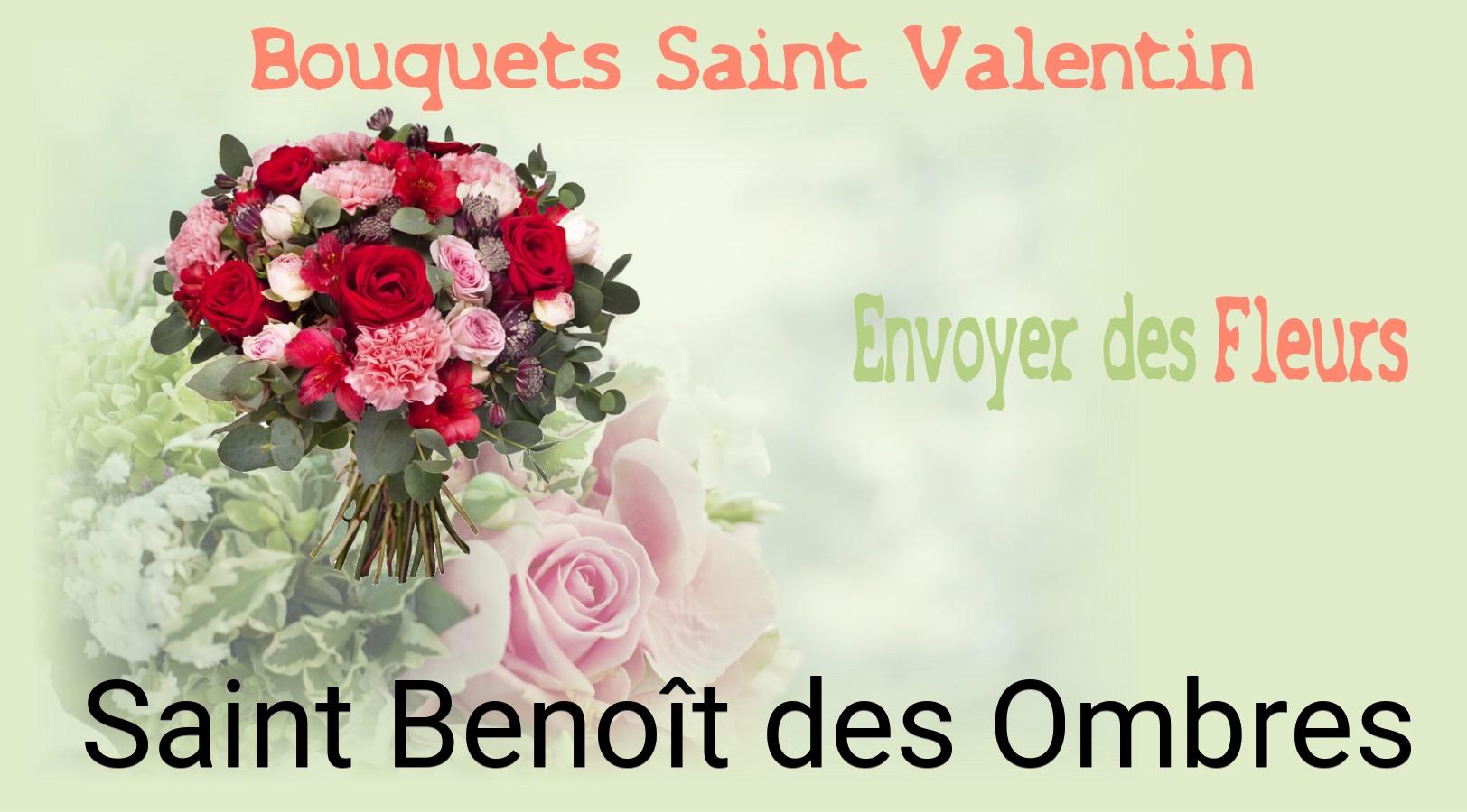 Roses de Saint-Valentin livrées à Saint-Benoît-des-Ombres